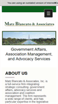 Mobile Screenshot of matzblancato.com